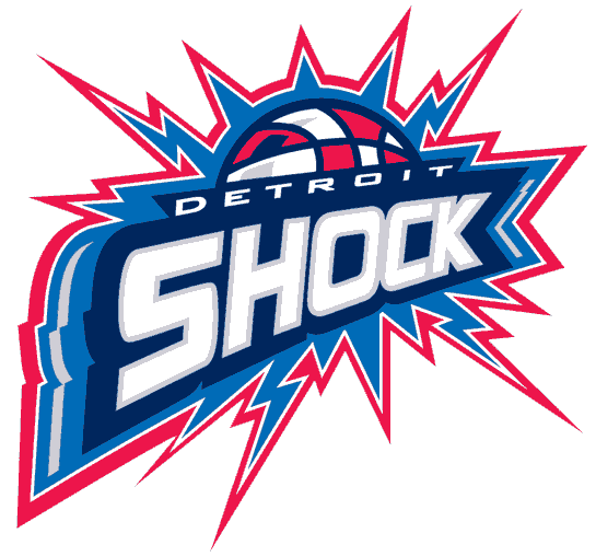 Detroit Shock 2003-2009 Primary Logo iron on transfers for clothing